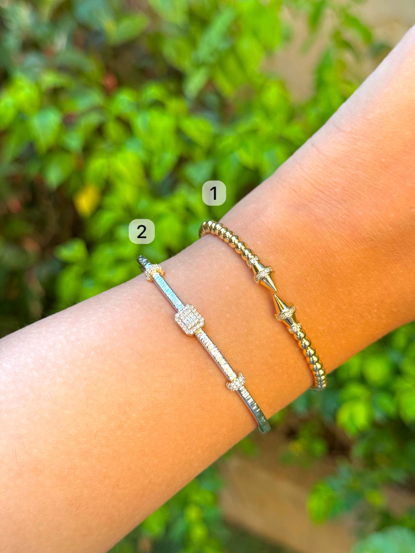 Tiny bangles