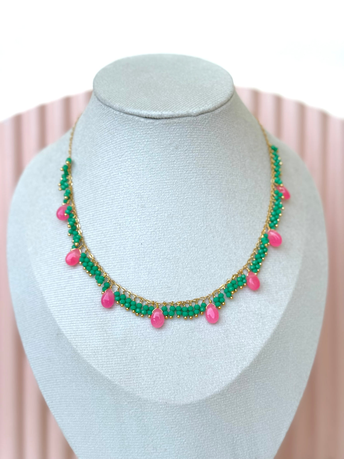 Blush Jade Necklaces