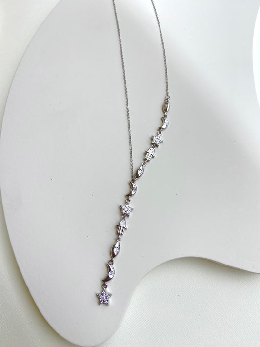 Half Y Necklace