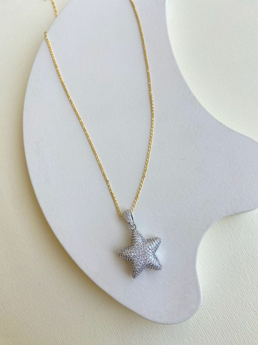 Star helium Necklace