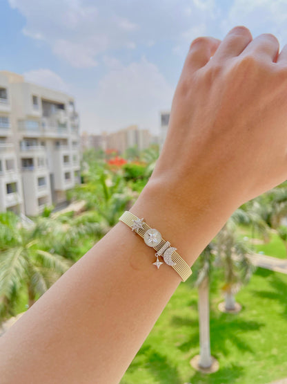 Gold Magnet Bracelet