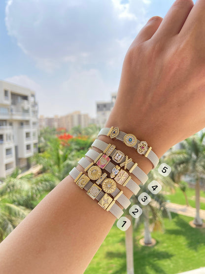 Silver Magnet Bracelet