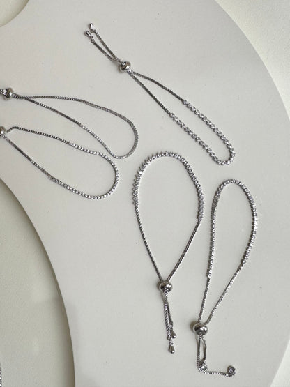 Silver tennis Adjustable