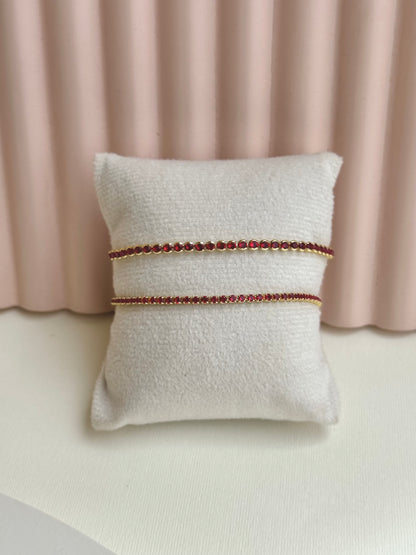 Red Adjustable Bracelet