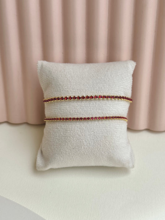 Red Adjustable Bracelet