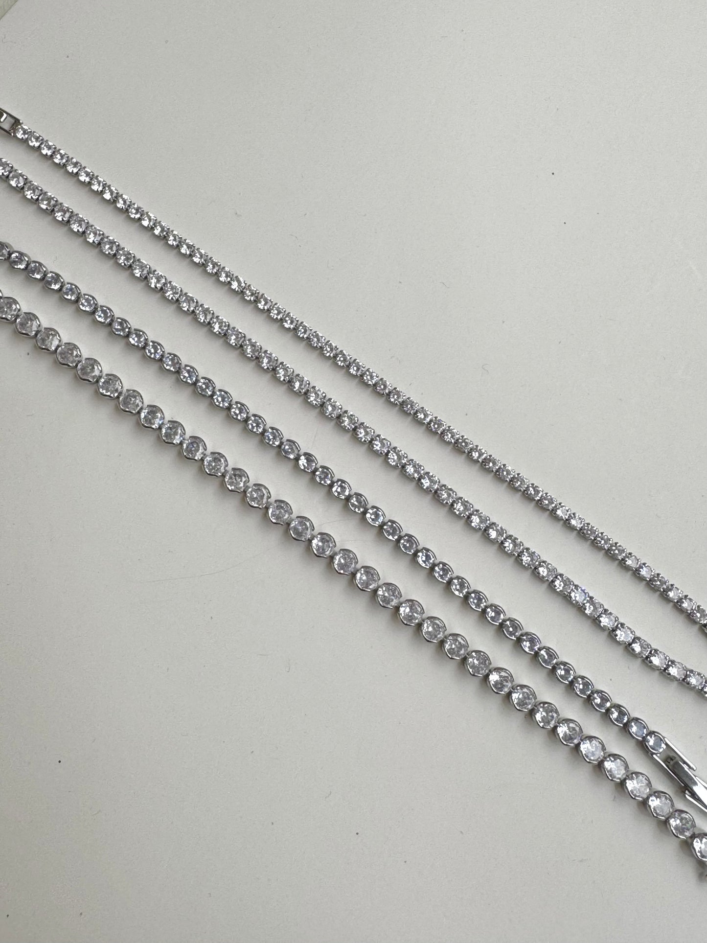 Tennis Silver Bracelet