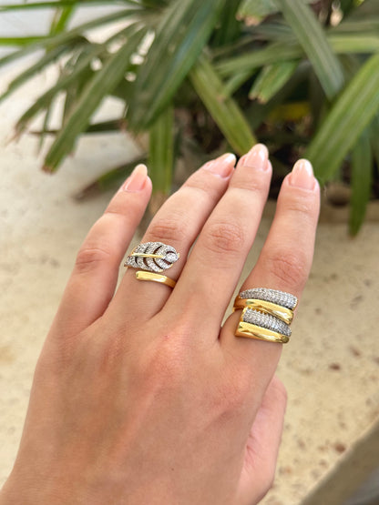 Leaves Rings