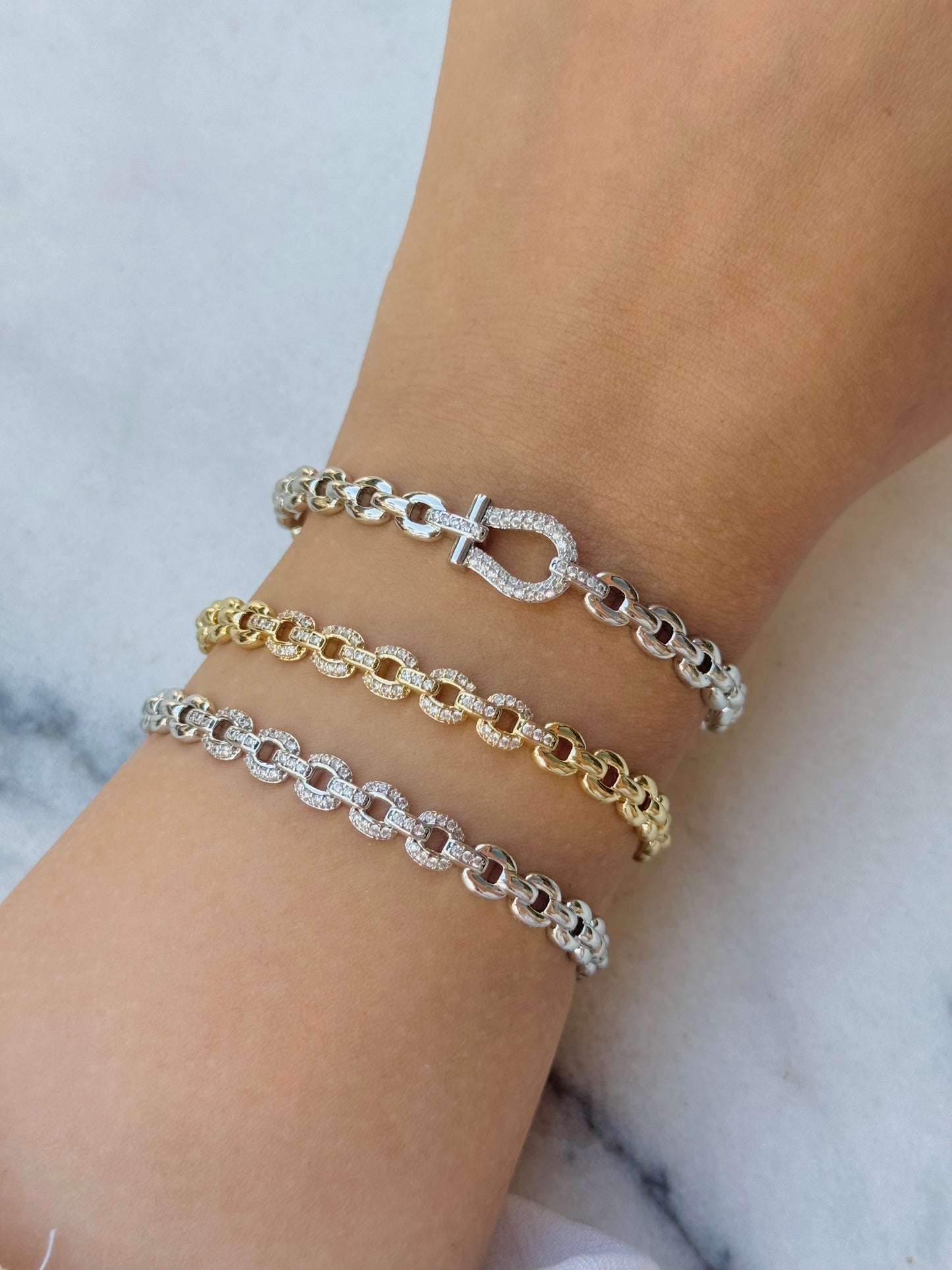 Chained Bangles