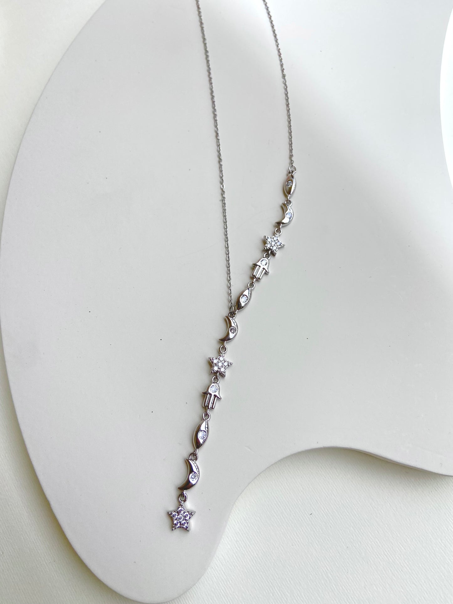 Half Y Necklace