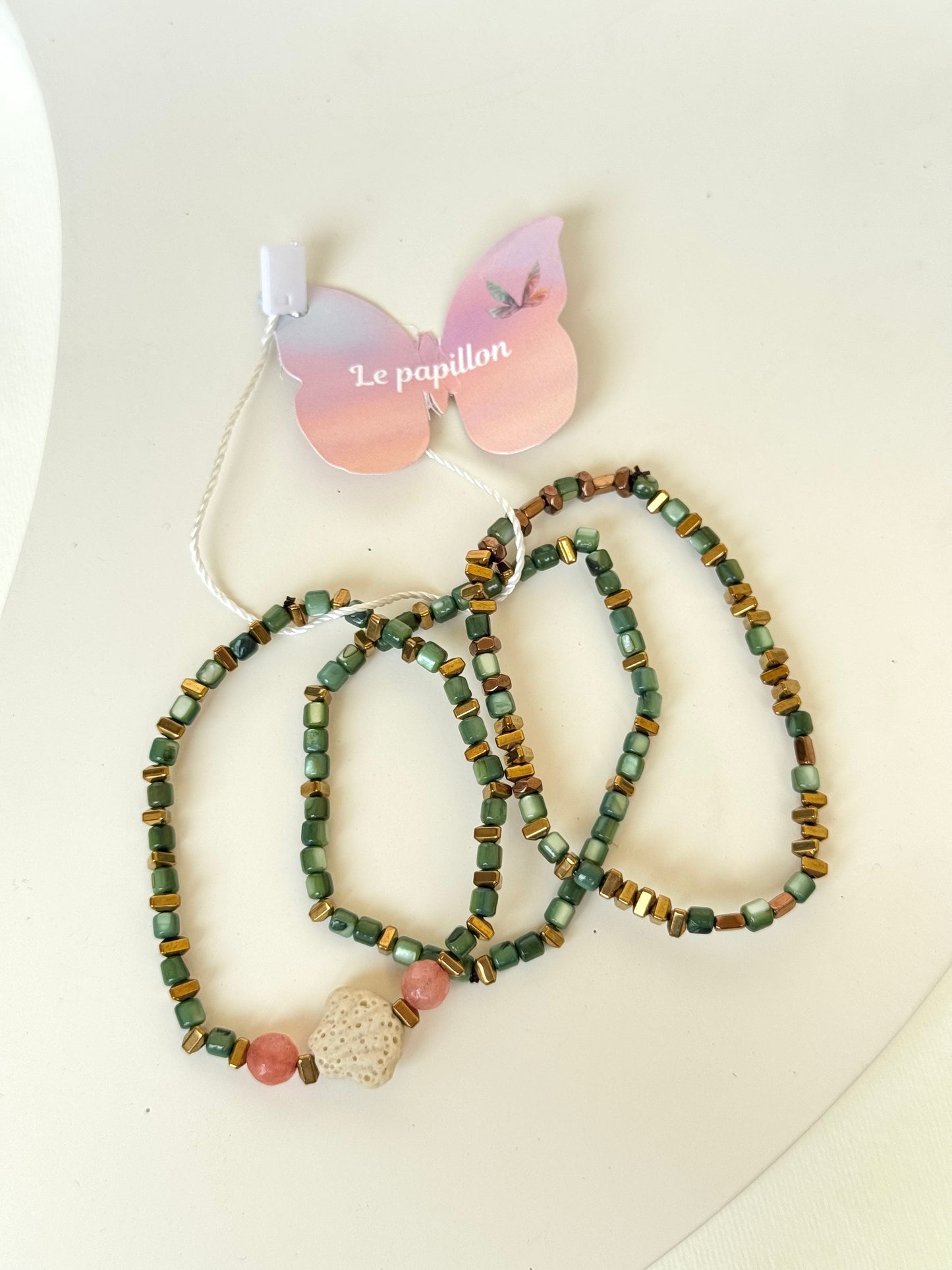 Greenish Bracelet Set
