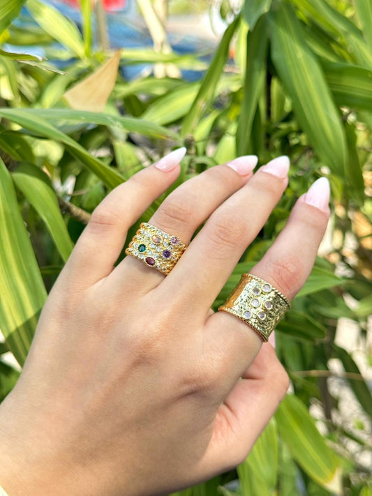 Golden Shine Ring