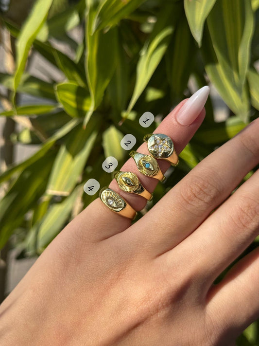 Eye Pinky Ring