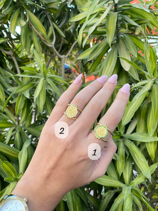 Arabic Script Ring