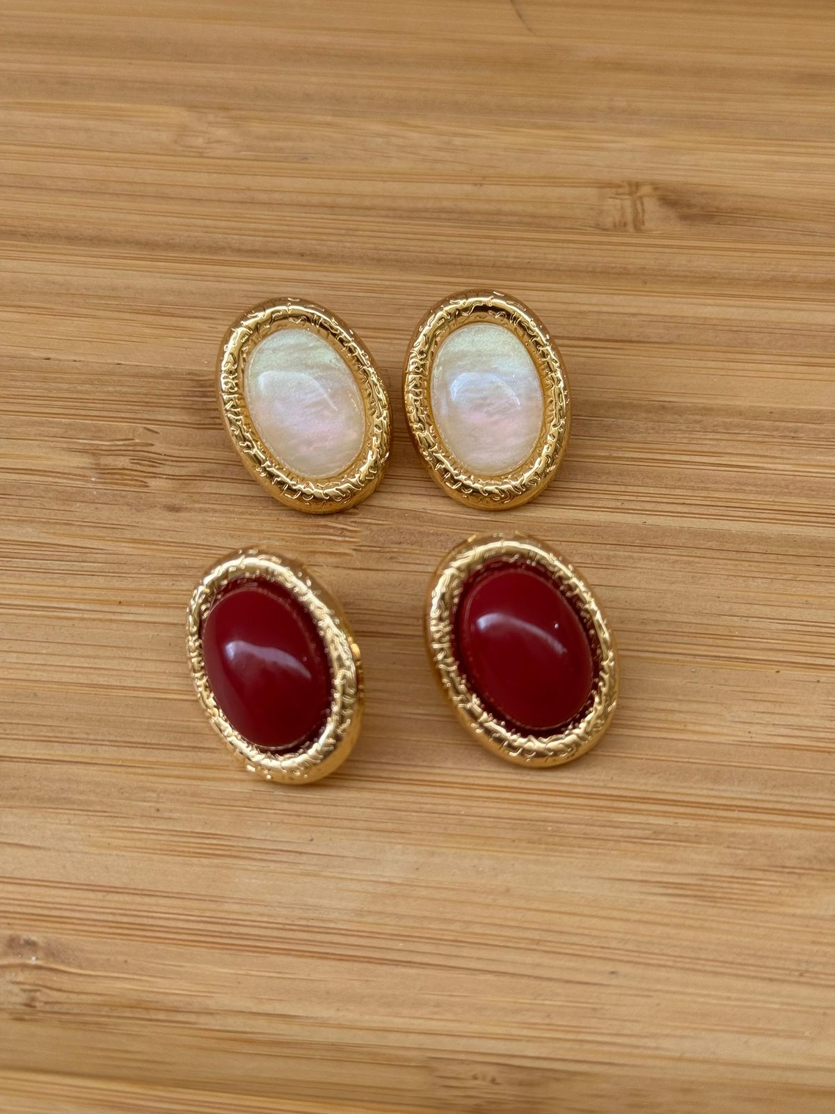 Framed - colored earings