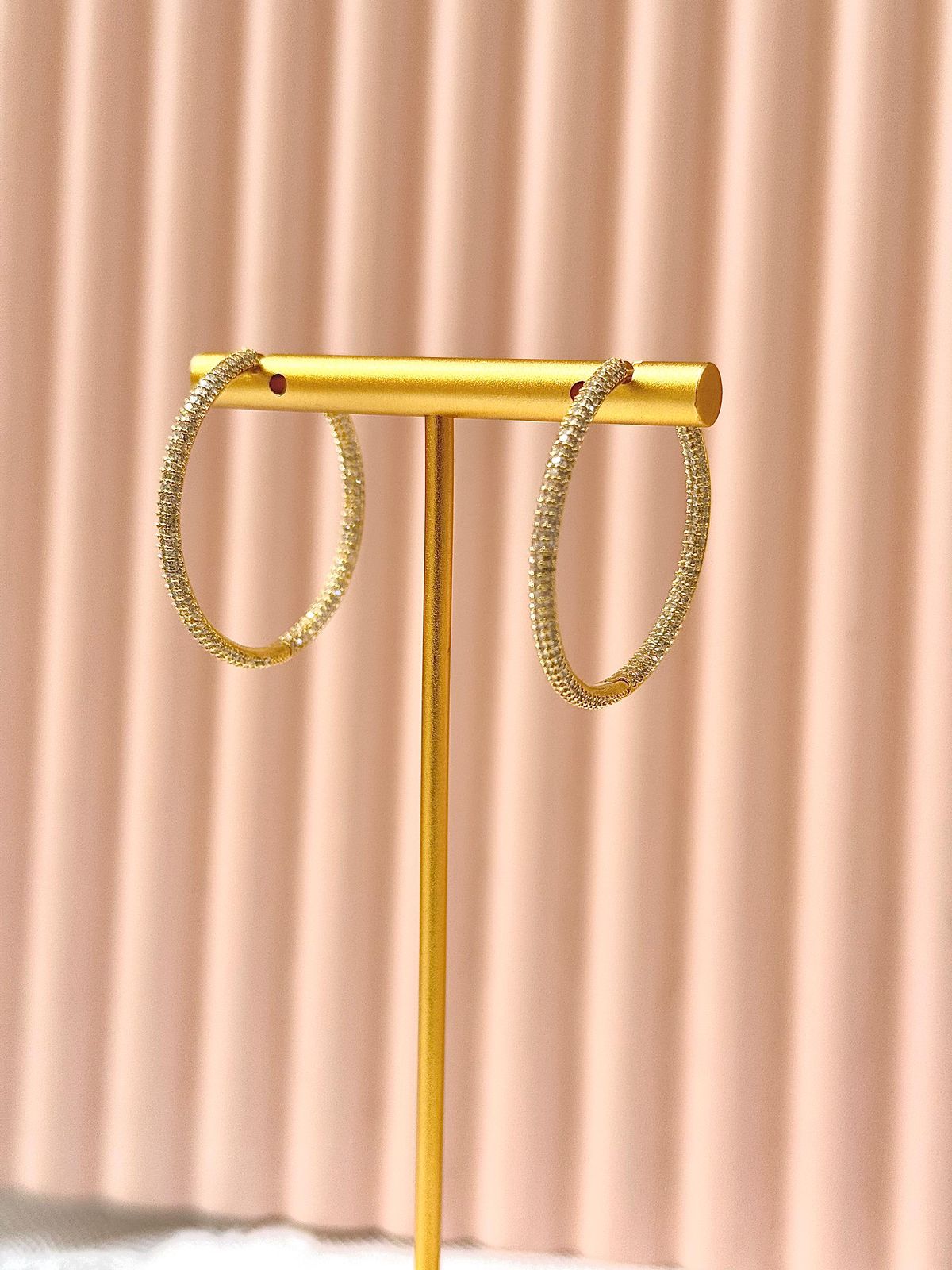 Tennis Circled Earrings
