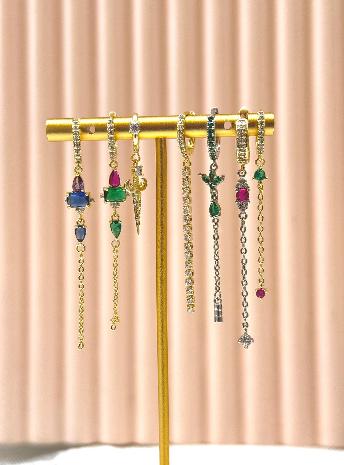 Colored piercings