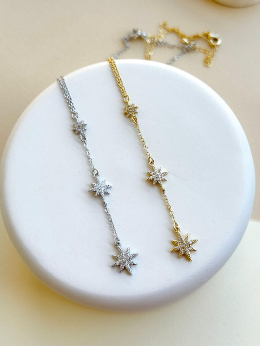T star Necklace