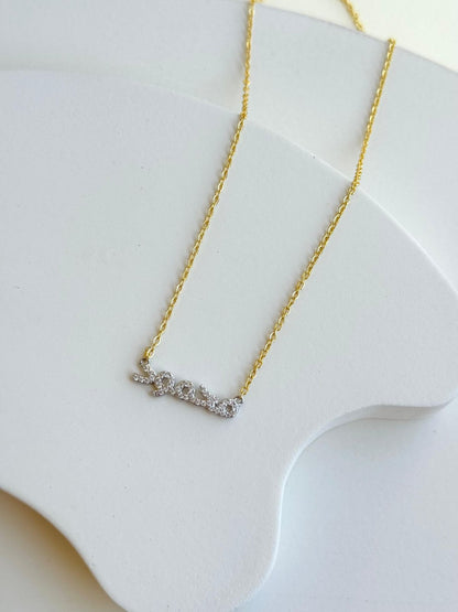 Arabic names Necklace