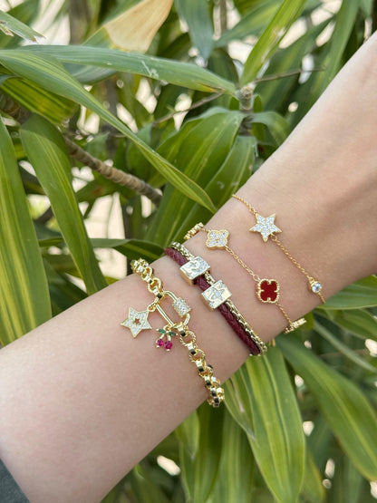 Ruby Touch Bracelet