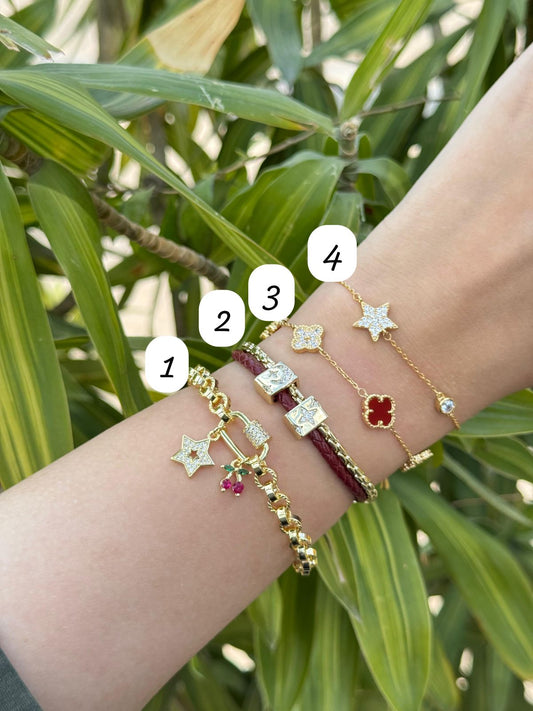 Ruby Touch Bracelet