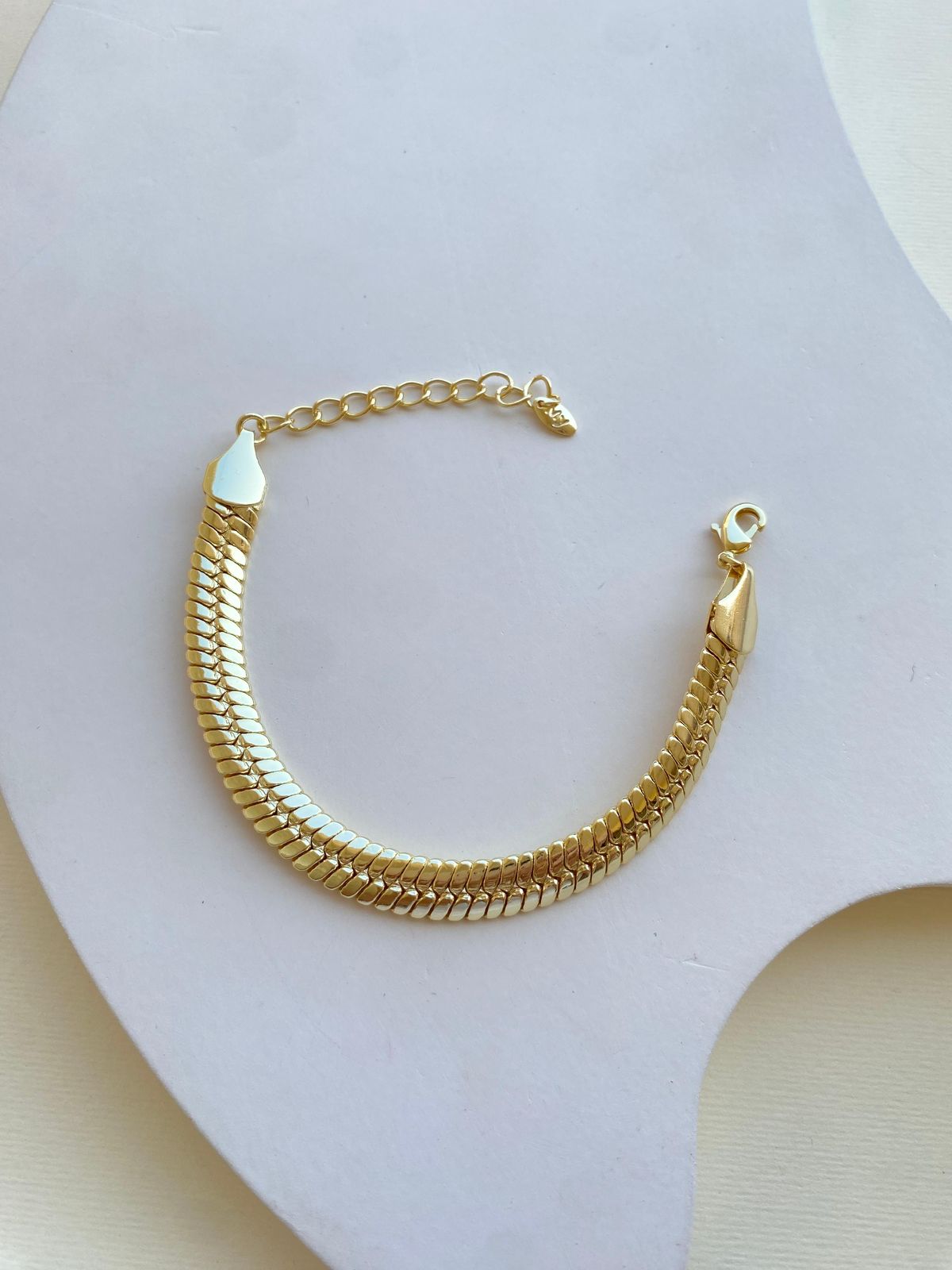 Heavy Snake Back Bracelet