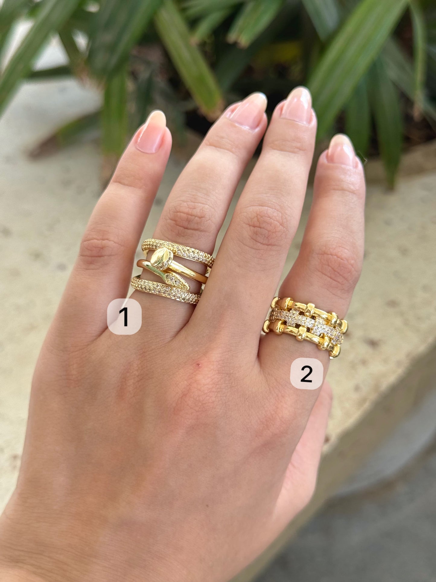 Goldish Rings