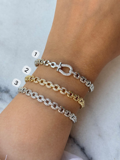 Chained Bangles