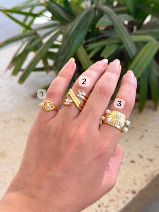 Pearltouch Rings