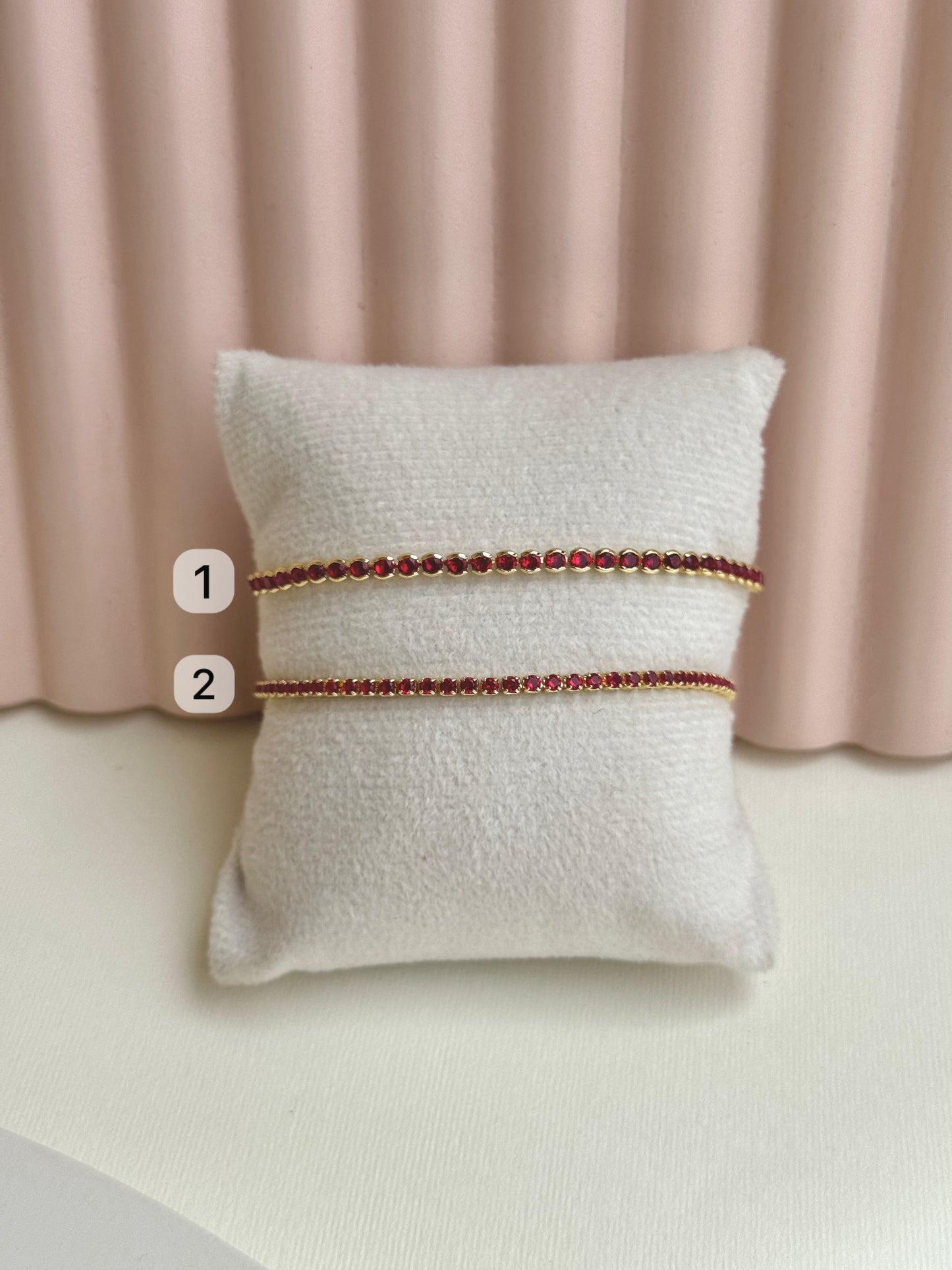 Red Adjustable Bracelet