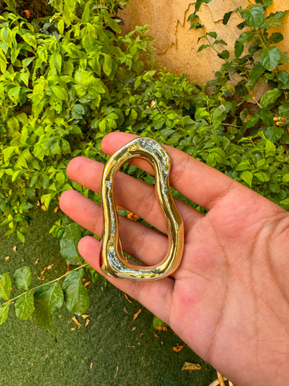 Silver&Gold brooch